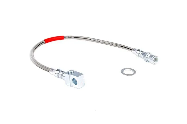 ROUGH COUNTRY 71-91 GM Rear Stainless Brake Line 89335S
