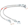 ROUGH COUNTRY Front Extended Stainless Steel Brake Lines for 4 89340S