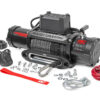 ROUGH COUNTRY 9500lb Pro Series Electr ic Winch Synthetic Rope PRO9500S