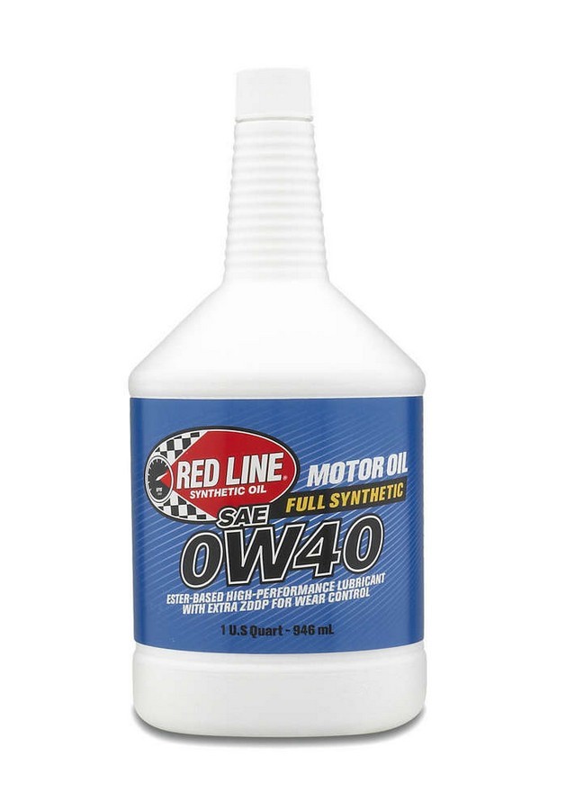 REDLINE OIL 0W40 Motor Oil 1qt RED11104