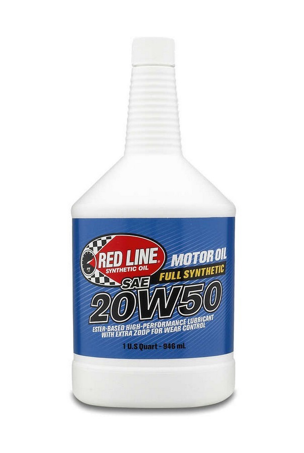 REDLINE OIL 20W50 Motor Oil 1 Qt. RED12504