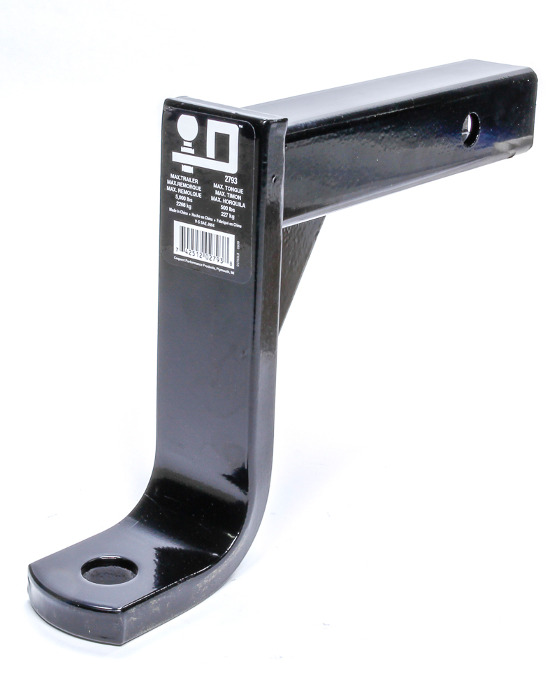 REESE Ball Mount 5000 lbs. GTW 1in Ball Hole 10in Leng 2793