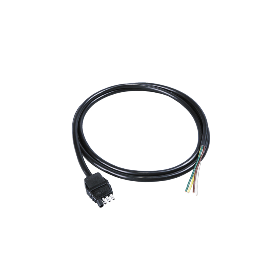 REESE 4-Flat Trailer End Conne ctor 8ft Jacketed Cable 787268