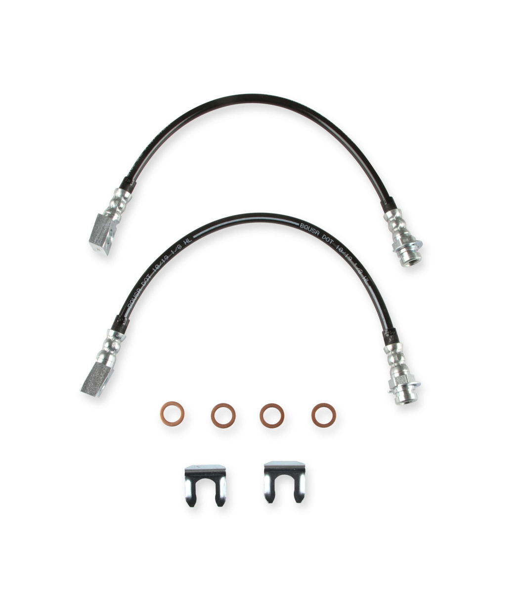REKUDO Stainless Steel Brake Hose Kit Front RK402-1