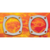 REMFLEX EXHAUST GASKETS Header Collector Gaskets 4-Bolt 3.875 ID (2pk) 8064