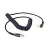 RUGGED RADIOS Cord Coiled Headset to Radio ICOM 2 Pin CC-ICOM-RT