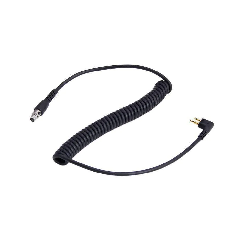 RUGGED RADIOS Cord Coiled Headset to Radio Rugged Motorola CC-MOT
