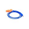 RUGGED RADIOS EarBud Foam ChallengerII Mono 1/8in Plug CHALLENGER-II-BLUE