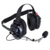 RUGGED RADIOS Headset Behind The Head H42 2-Way Black CF H42-CF