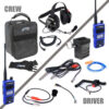 RUGGED RADIOS Radio System Complete Team NASCAR R1 UHF/VHF NASCAR-R1