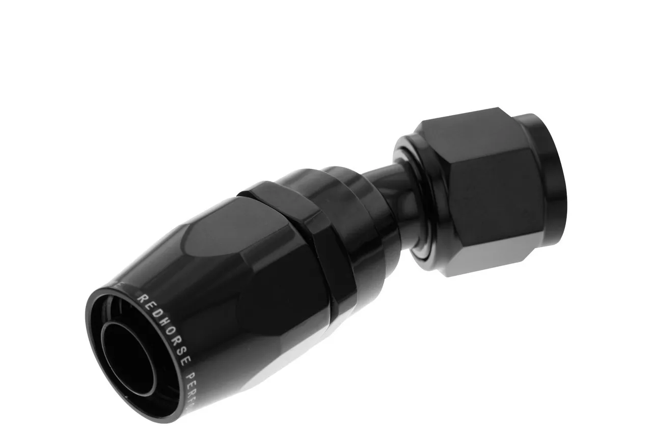 REDHORSE PERFORMANCE 8AN Swivel Hose Ends Black 30 -317546
