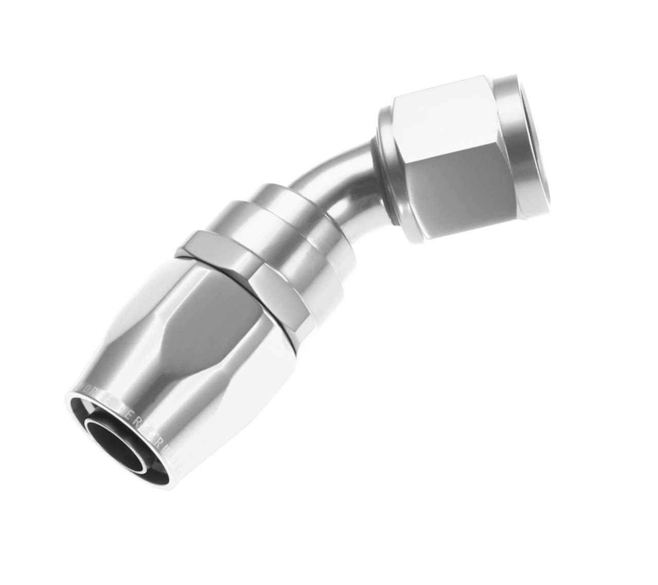 REDHORSE PERFORMANCE 6AN Swivel Hose Ends Clear 45 1045-06-05