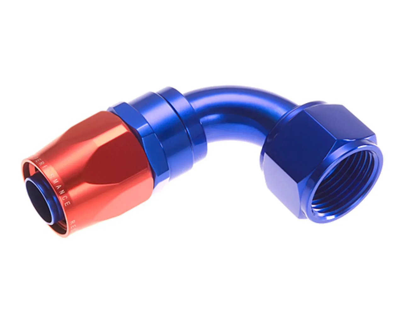REDHORSE PERFORMANCE 16AN Swivel Hose Ends Blue 90 1090-16-1