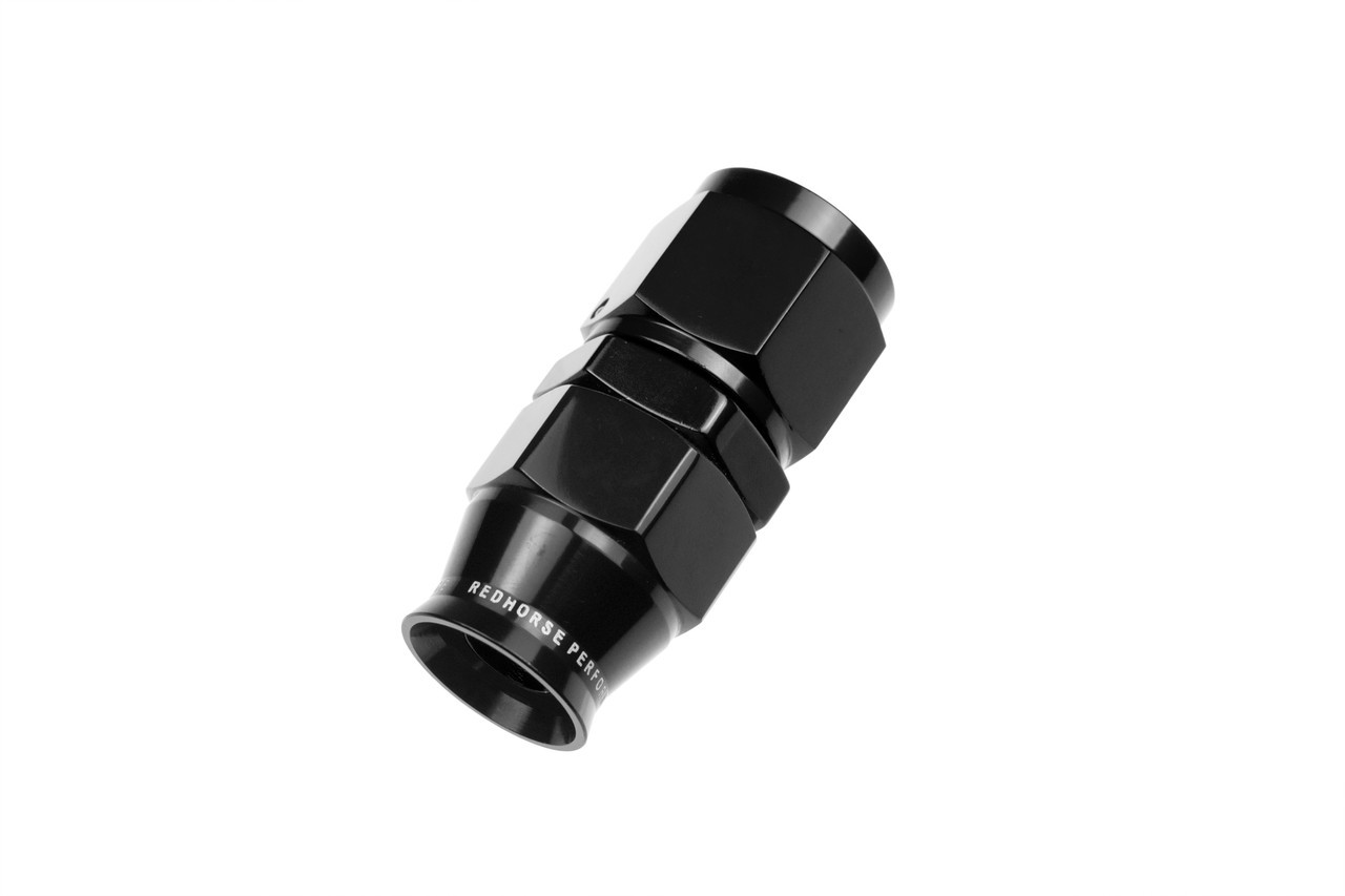 REDHORSE PERFORMANCE 8AN PTFE Hose Ends Black STR 1200-08-02