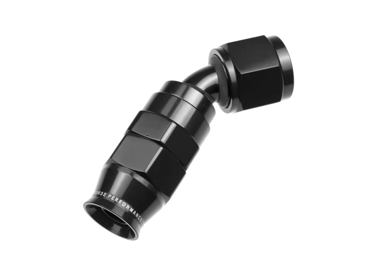 REDHORSE PERFORMANCE 10AN PTFE Hose Ends Black 45 -238957