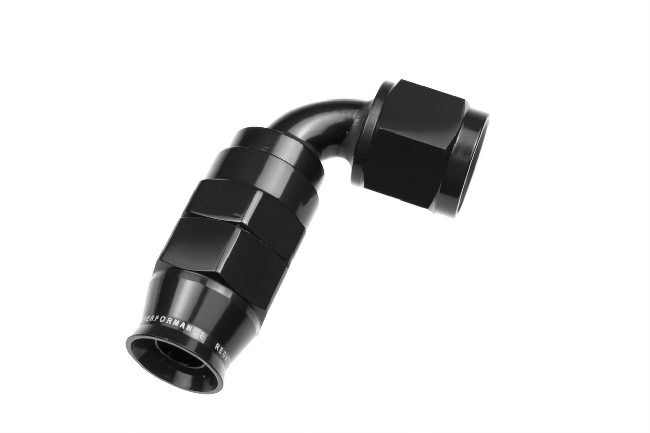 REDHORSE PERFORMANCE 10AN PTFE Hose Ends Black 90 1290-10-2