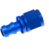 REDHORSE PERFORMANCE 8AN Push Lock Hose End Str Blue 36739