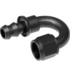 REDHORSE PERFORMANCE 12AN Push Lock Hose End s- Black 180 102606