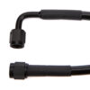 REDHORSE PERFORMANCE 4AN Pre-Assembled Brake Lines- Black 3392-04-24