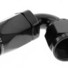 REDHORSE PERFORMANCE 4AN Non-Swivel Hose End Black 120 1541417
