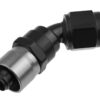 REDHORSE PERFORMANCE 12AN Crimp Style Hose End Black 45 7045-12-2