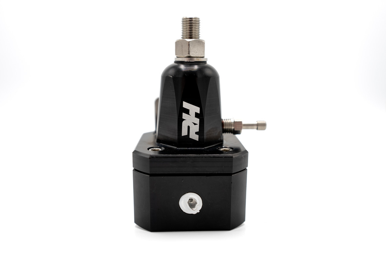 REDHORSE PERFORMANCE 6AN Universal Bypass Fuel Pressure Reg Black 2195261