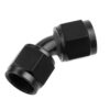 REDHORSE PERFORMANCE 6AN/JIC Swivel Coupler Black 45 8145-06-02