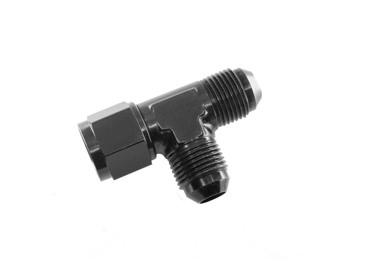 REDHORSE PERFORMANCE 10AN Tee w/Female Swivel On-Run - Black -391263