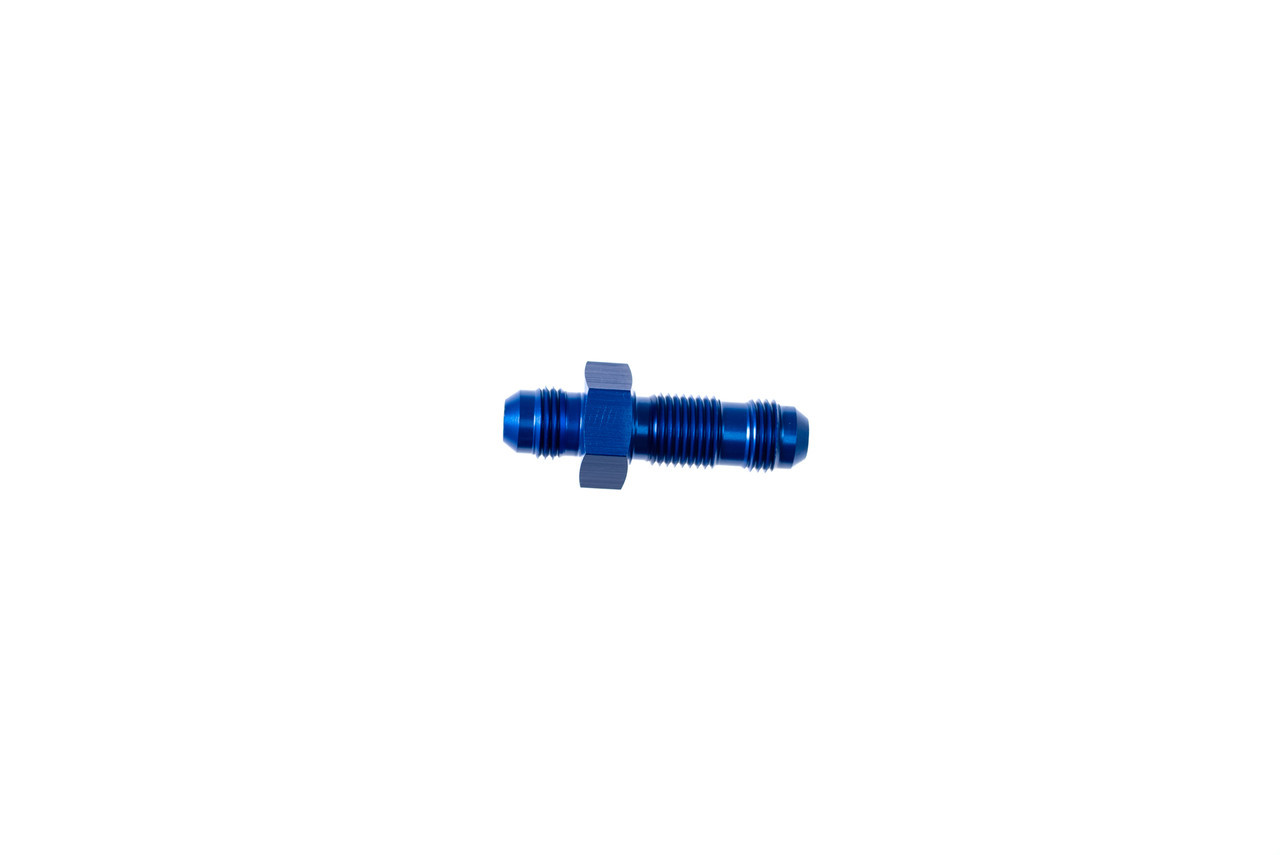 REDHORSE PERFORMANCE 4AN Bulkhead Adapter Blue Male Male Straight -389986