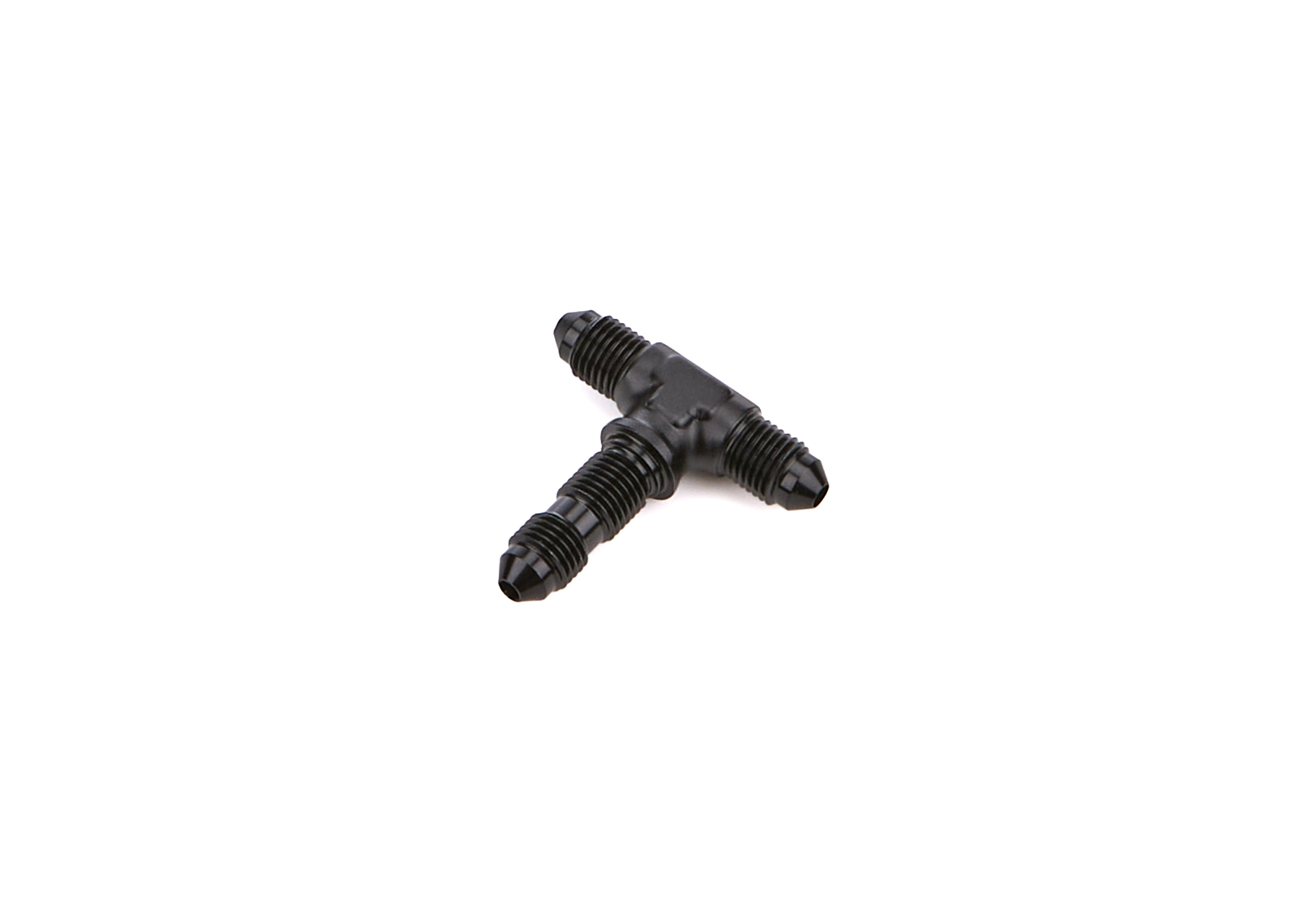 REDHORSE PERFORMANCE 6AN Bulkhead Adapter Tee Bulkhead On Side Black -389194