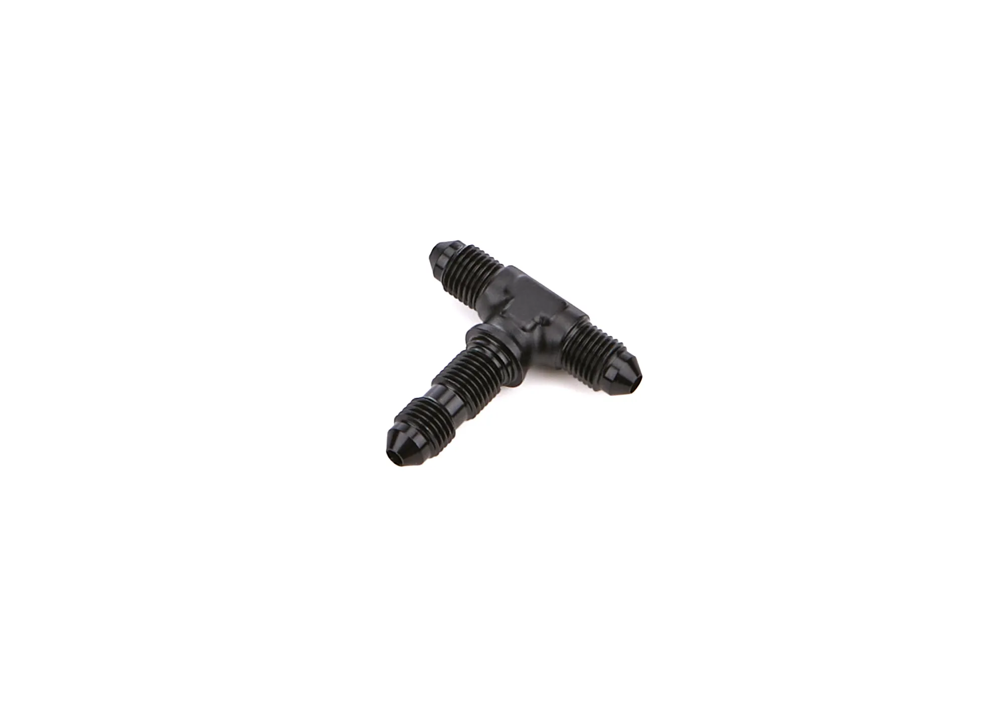 REDHORSE PERFORMANCE 6AN Bulkhead Adapter Tee Bulkhead On Side Black 0834-06-02
