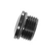 REDHORSE PERFORMANCE 10AN O-Ring Port Plug Black Low Profile 2525563