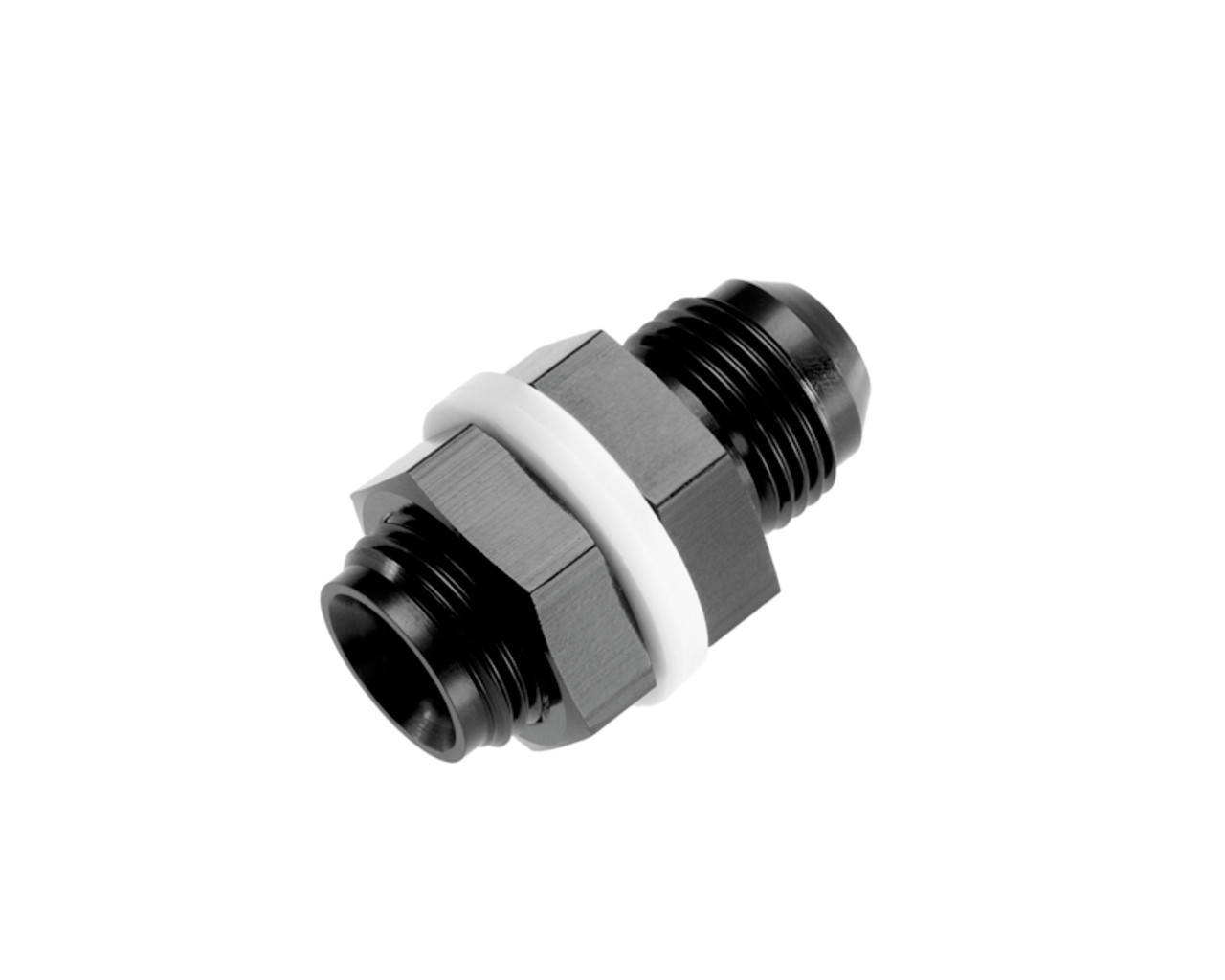 REDHORSE PERFORMANCE 12AN Bulkhead Adapter Black Male Male 2532199
