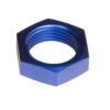 REDHORSE PERFORMANCE 6AN Bulkhead Nuts Aluminum Blue 2/pkg 0924-06-01