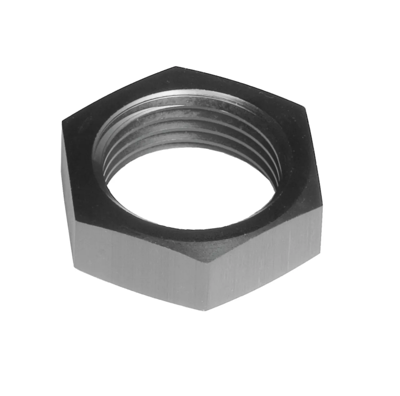 REDHORSE PERFORMANCE 12AN Bulkhead Adapter Aluminum Black 1/pkg 0924-12-2