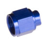 REDHORSE PERFORMANCE 4AN Flare Cap Nut 2 Piece Blue 0929-04-01