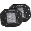 RIGID INDUSTRIES LED Light D-Series Pro Diffused Flush Mount Pr. 212513