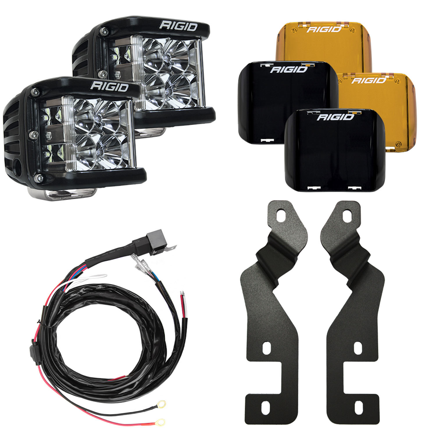 RIGID INDUSTRIES 21- Bronco A-Pillar Light KIt 46710