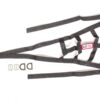 RJS SAFETY Sprint Car Cage Net- Black Non-SFI 10001501
