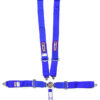 RJS SAFETY 5 Pt Harness System Q/R Blue Roll Bar 2in 1034103