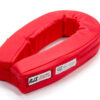 RJS SAFETY Neck Collar Horseshoe Red SFI 11000504