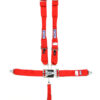 RJS SAFETY Harness System 5 Pt Red Hans Shoulder Ind Wrap 1142204