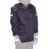RJS SAFETY Jacket Black XX-Large SFI-1 FR Cotton 200400107