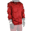 RJS SAFETY Jacket Red 3X-Large SFI-1 FR Cotton 200400408