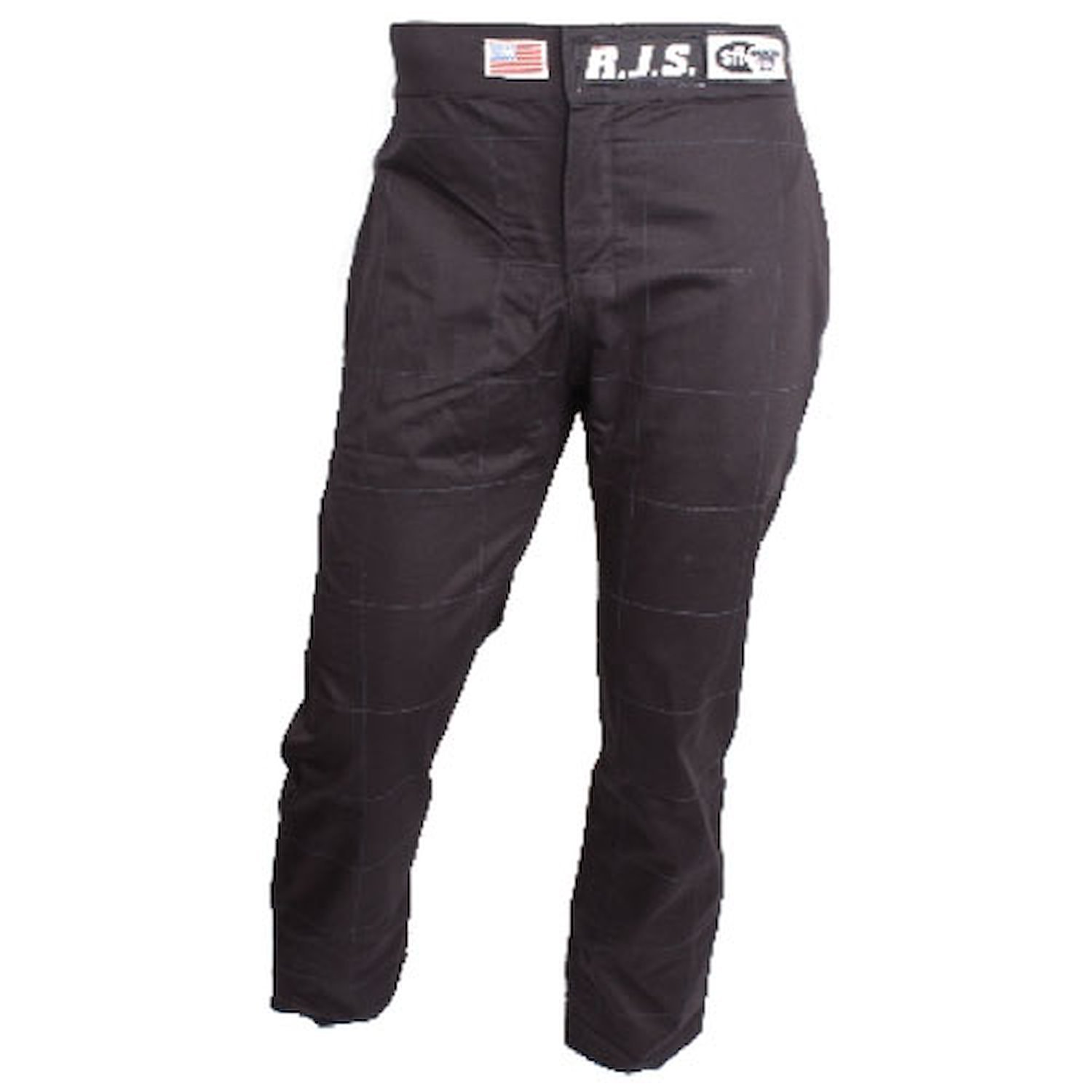 RJS SAFETY Pants Black Small SFI-1 FR Cotton 200410103