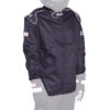 RJS SAFETY Jacket Black XX-Large SFI-3-2A/5 FR Cotton 200430107