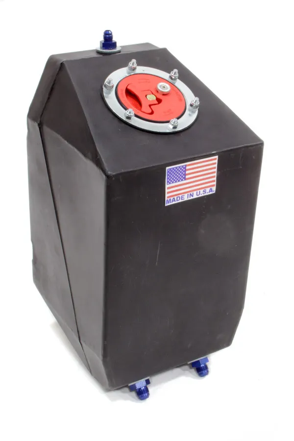 RJS SAFETY Fuel Cell 4 Gal Blk Drag w/Aircraft Cap 3000201