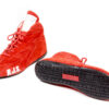 RJS SAFETY Redline Shoe Mid-Top Red Size 9 SFI-5 500020455