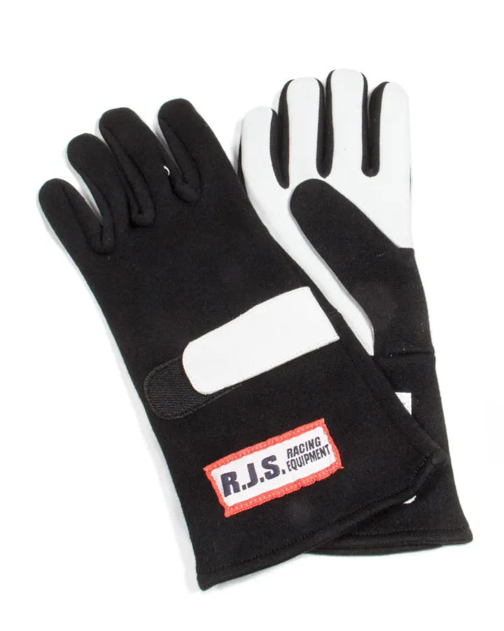 RJS SAFETY Gloves Nomex D/L MD Black SFI-5 600010104