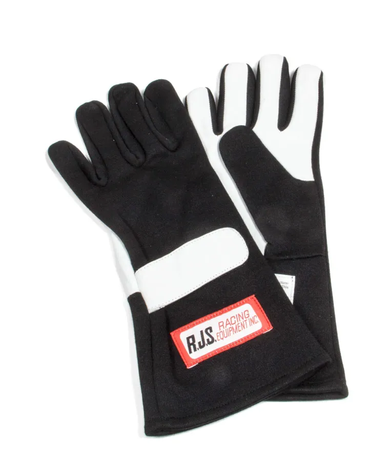 RJS SAFETY Gloves Nomex S/L SM Black SFI-1 600020103